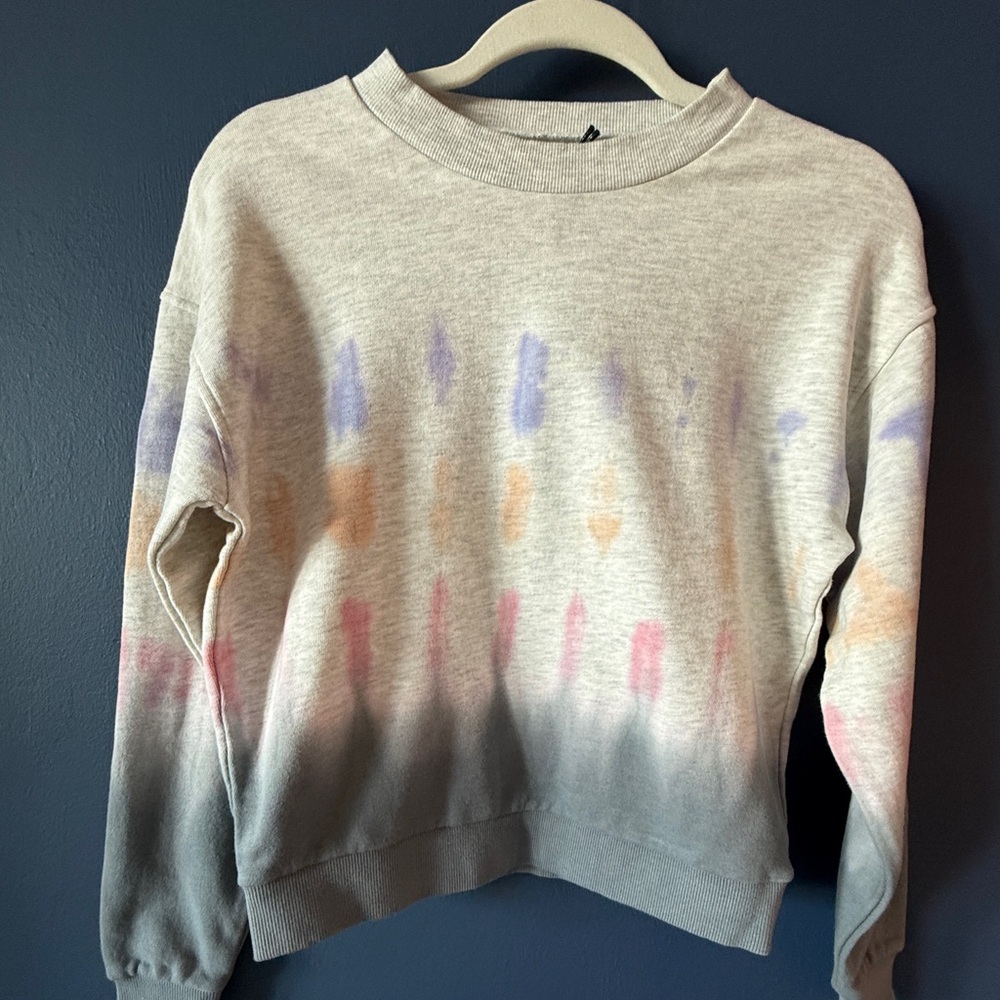 Blank NYC Crop shirt “Into the groove “oversized extra small NWT